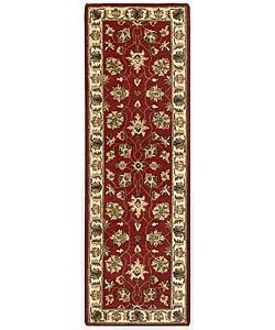 Handmade Elite Traditional Wool Runner Rug (2'6 x 12')