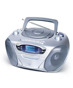 MP3 CD/CD Player/Cassette Player/Recorder
