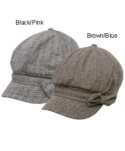 Hailey Hats Women's Fleece Lined Newsboy Hat