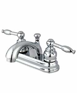Knight Chrome 4-inch Centerset Bathroom Faucet