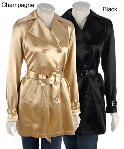 MICHAEL Michael Kors Belted Double Breasted Jacket