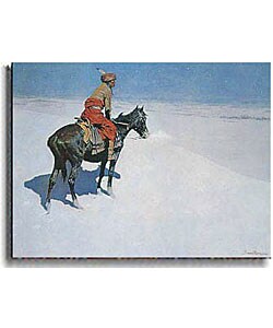 Frederic Remington 'The Scout' Stretched Canvas