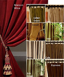 Signature Double-wide Velvet 96-inch Curtain