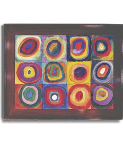 Wassily Kandinsky 'Squares with Concentric Circles' Canvas