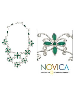 Garden Party Agate Necklace (Indonesia)