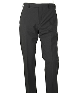 Prada Men's Dark Grey Striped Dress Pants