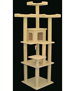 80-inch Bungalow Tree Condo for Cats