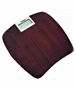 Espresso Oak Digital Scale