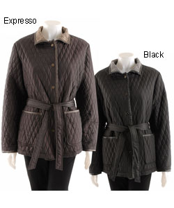 Hilary Radley New York Reversible Quilted Jacket