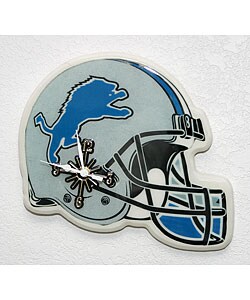 Detroit Lions Helmet Clock