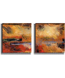 Francesco Agresti 'Belvedere' 2-piece Canvas Set