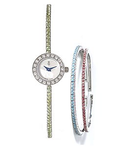 Corum Debutante Women's Gemstone Bracelet Watch