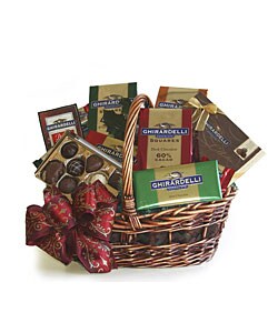 Ghiradelli Chocolate Delights Gift Basket