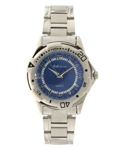 Belle Suisse 'Blue Knight' Men's Bracelet Watch
