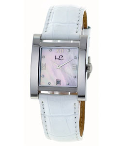LP Italy 'Palladio' Women's Diamond Watch
