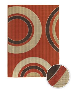 Contemporary Indoor/ Outdoor Faroh Rug (7' x 11')