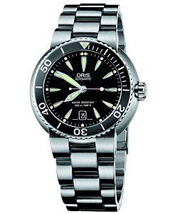 Oris TT1 Diver Men's Black Automatic Watch