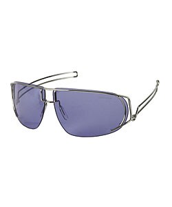 Diesel Purple Lens Silver Frame Sunglasses