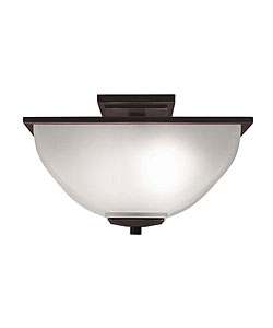 Olde Auburn Semi-flush Ceiling Mount Light Fixture