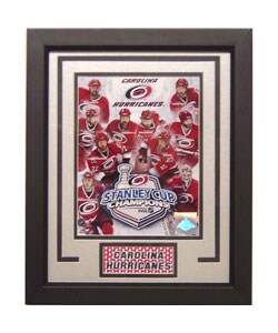 Carolina Hurricanes 2006 Champs Deluxe Frame