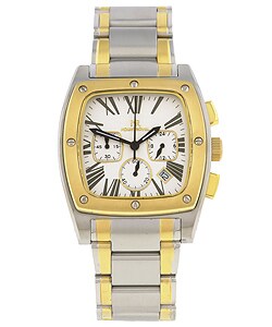 Mount Royal Contoured Two-tone Steel Watch