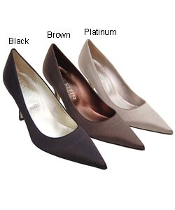 Anne Klein New York Satin Pointed Pumps