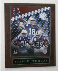 Big 3 Indianapolis Colts Plaque