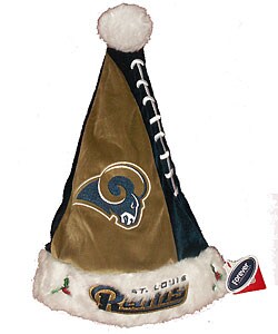 Colorblock St. Louis Rams Santa Hat