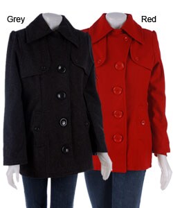 Soundgirl Melton Wool Coat