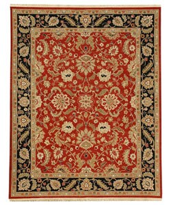 Hand-knotted Regency Hand-spun Flat-weave Rug (10' x 14')
