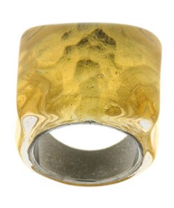 Charles Winston 'Preziosa Luce' 24k Gold Foil Ring