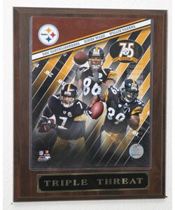 Big 3 Pittsburgh Steelers Plaque