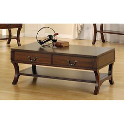 Curved Leg Coffee Table