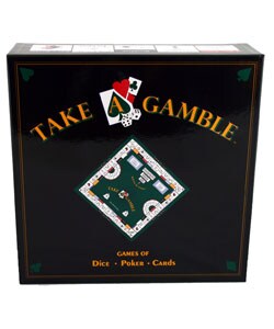 Take a Gamble Games Casino Dice-Poker-Card Set
