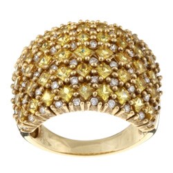 Encore by Le Vian 14k Gold Sapphire and 3/5ct TDW Diamond Ring (H-I, SI1-SI2) (Size 7)