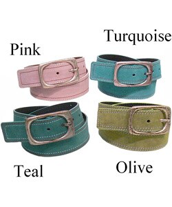 Silver Jeans Suede Leather Women's Belt