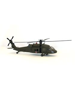 Diecast Apache and Blackhawk Helicopters (Set of 2)
