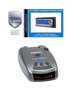 placement of beltronics rx65