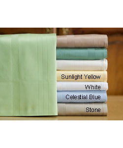 Portofino Damask 600 Thread Count Duvet Cover Set