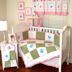 Spring Garden 10-piece Crib Set