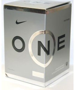 Nike ONE Platinum Golf Ball Cube (Box of 12)