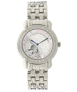 Lucien Piccard 'Celestial' Men's Diamond Watch