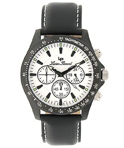 Lucien Piccard 'Black Jack' Chronograph Watch