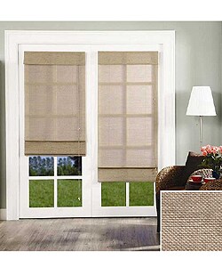 Chicology Nevada Timberwolf Roman Shade (32 in. x 72 in.)