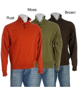 Visitor Men's 4-button Mock Sweater
