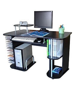 Black Wood Computer Desk