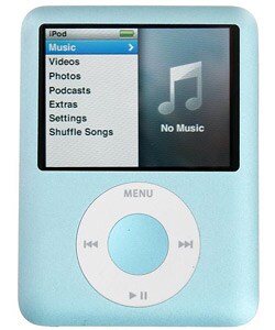 Apple 8GB 3rd Generation Blue iPod Nano (Refurbished)