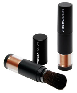 Victoria Jackson Bronze Shimmer Powder Brush