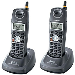 Panasonic KX-TGA560 5.8GHz Expansion Handsets - Set of Two (Refurbished)
