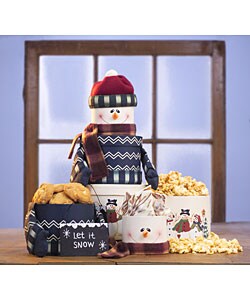 Snowman Tower Gift Set